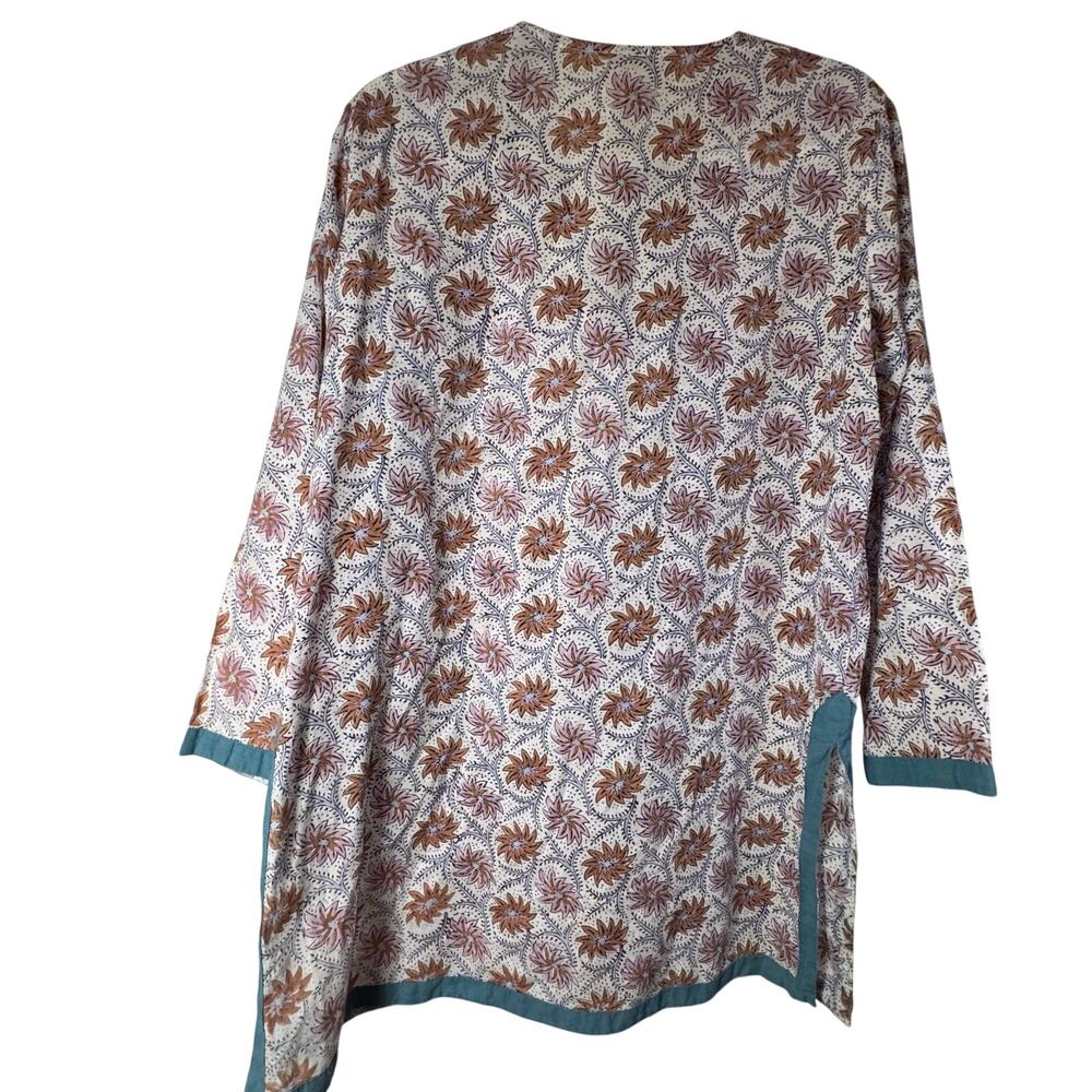 Roberta Roller Rabbit Block Print Tunic Dress Cov… - image 7